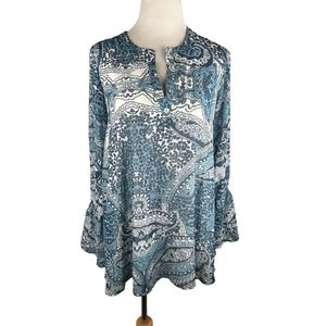 Show Me Your Mumu‎ Boho Spring Flowy Whimsical Top Small